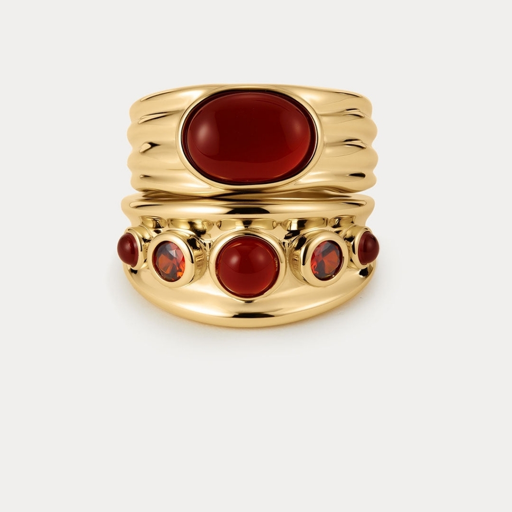 Luv AJ The Valencia Ring Set